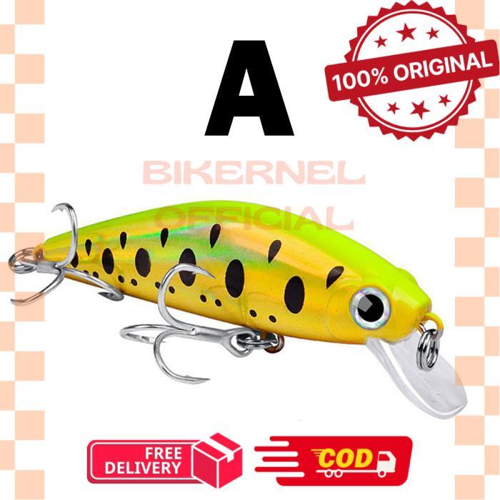 Lure PROBEROS 4.5-3gcm dan 8cm-11g umpan Minnow Sinking umpan casting minnow treblehook stainlees BK