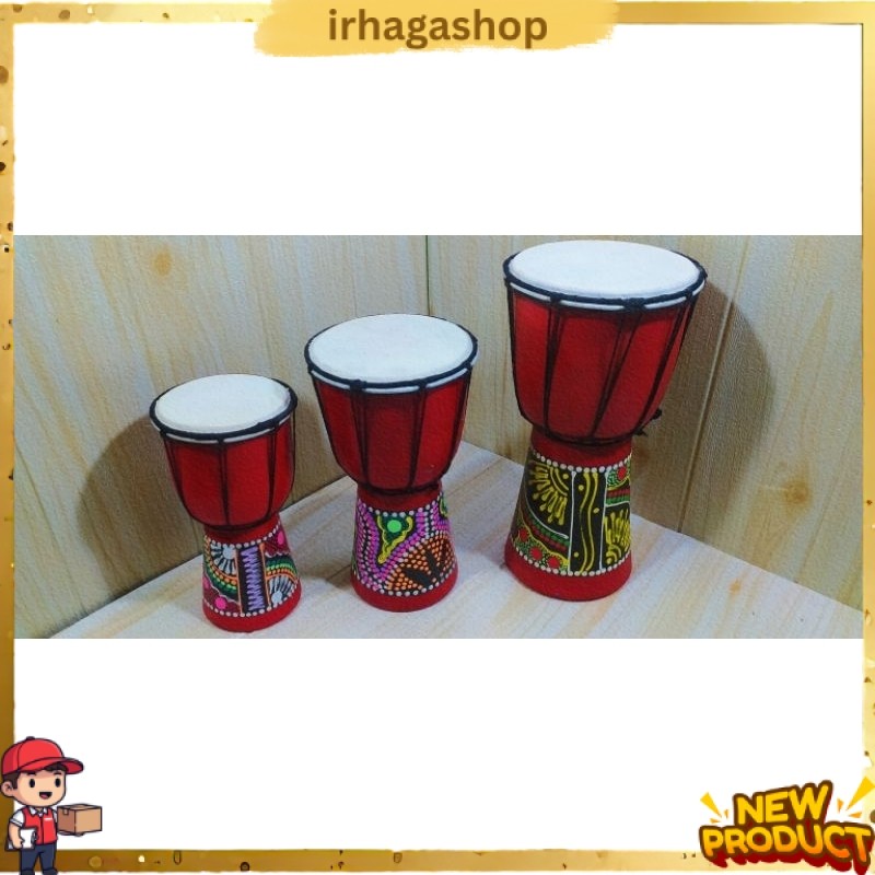 NEW kendang Djembe ,Gendang jimbe ,kendang anak anak alat musik IRH