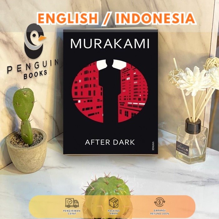 Produk Terlaris_Ver Ind/En_*After Dark by Haruki Murakami
