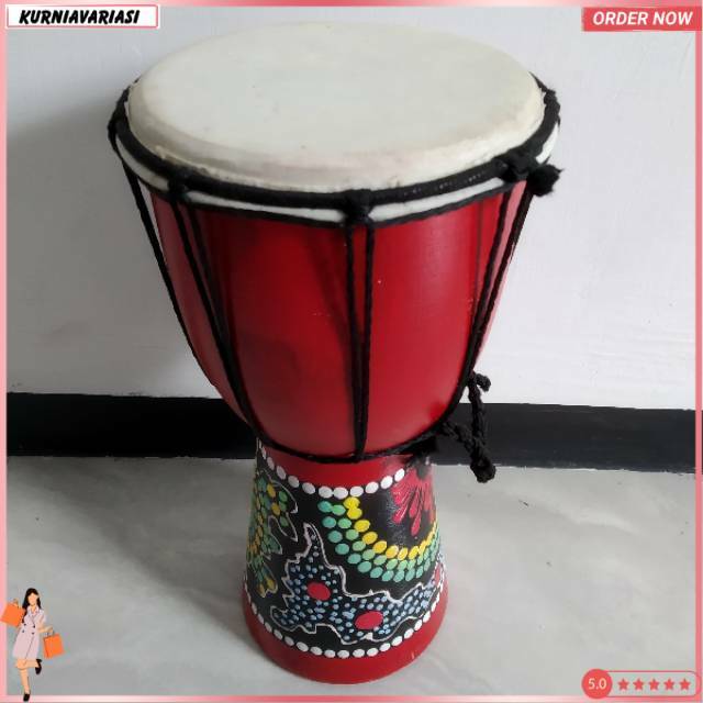 Alat Musik Tabuhan Jimbe Tinggi 25cm KNV -60