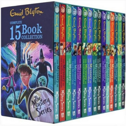 [ABCKIDS] The Mystery Series Find - Outers Complete 15 Books Collection Box Set by Enid Blyton - Set