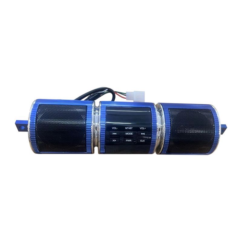 Speaker Audio MP3 Motor, Stereo Motor, Radio FM, AUX, USB, Kartu TF, Bluetooth, Speaker Motor MP3