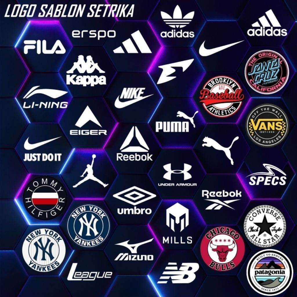 Logo Sablon Apparel Sport Sablon Setrika DTF Apparel Sport Sablon Setrika