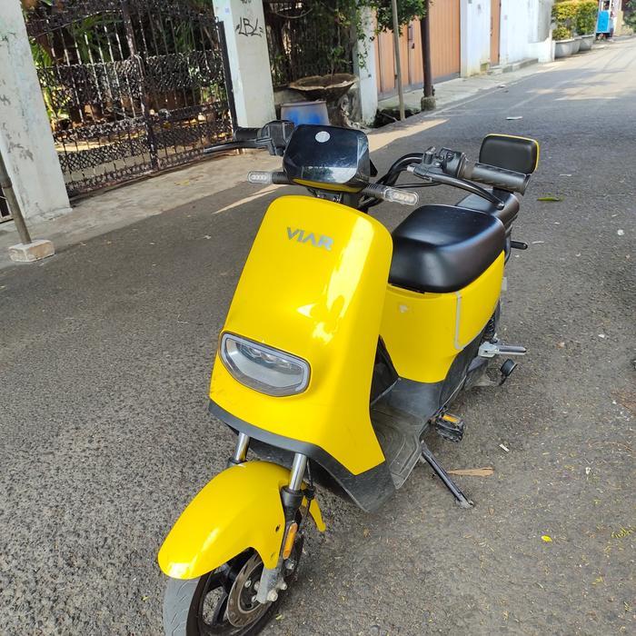 sepeda listrik Viar c2 kuning / Selis Viar C2 Yellow