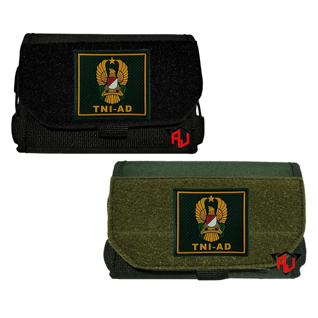 BE - Sarung Hp Pinggang Tni Ad Pouch Hp Tni Ad Terbaru