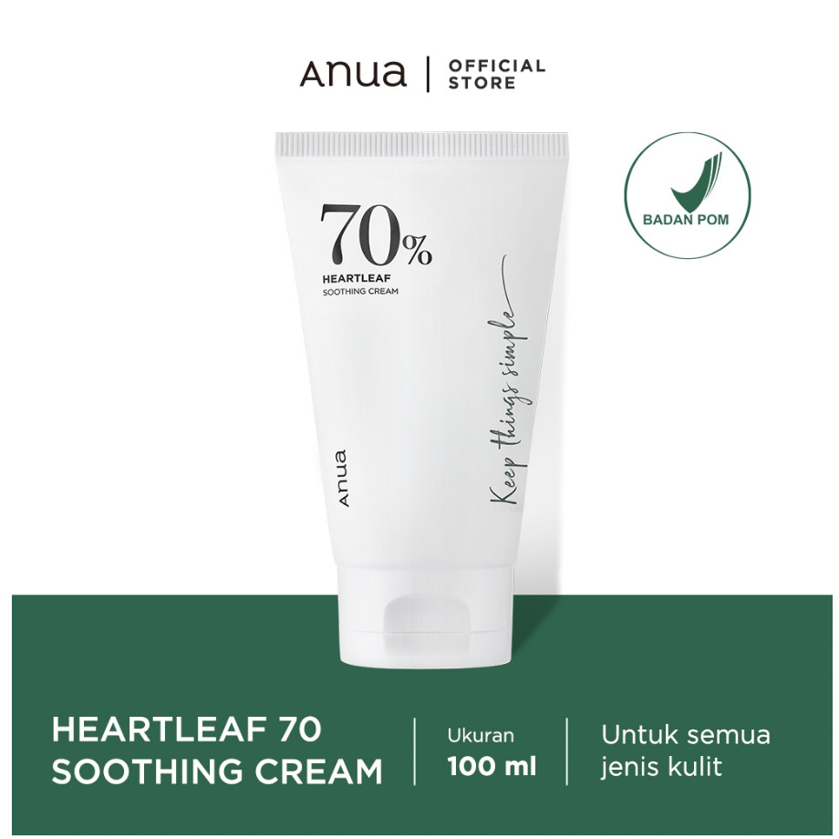 ANUA Heartleaf 70% Soothing Cream | Moisturizer