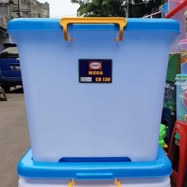 Shinpo MEGA CB 130 Liter Container Box SIP 116 Jumbo Besar - Biru