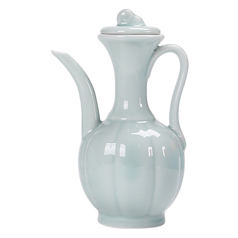 Small, Pot Soup Bottle Wine Pot Chinese, Ceramic, Teapot Set