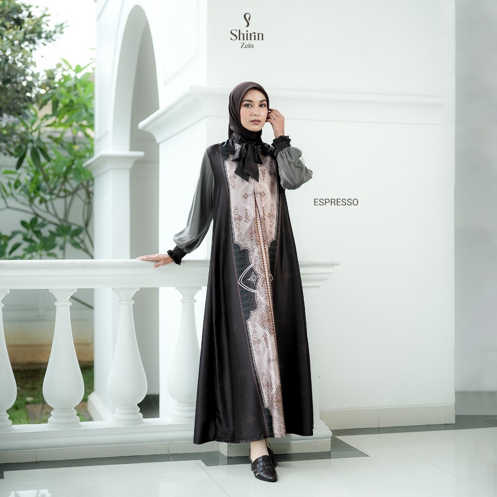 Shirin Zein - Baju Gamis Dress Melisa Series Mewah Elegan Model Terbaru Lebaran 2026