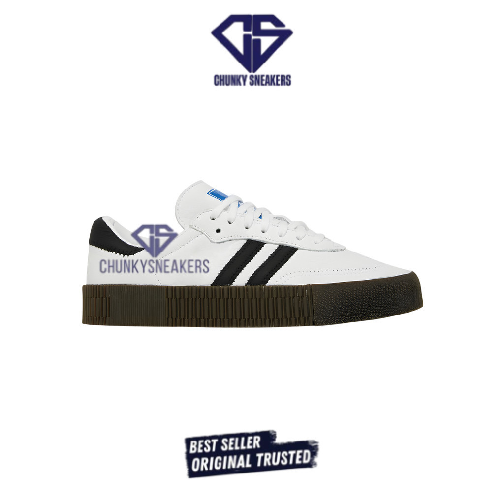 Sepatu Adidas Sambarose White Gum 100% Original BNIB