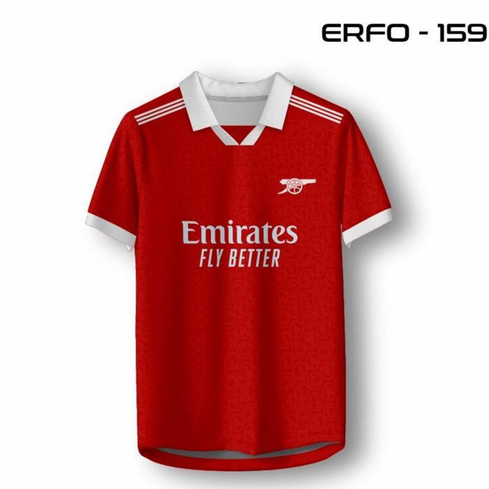 Jersey Arsenal Home Classic Red & White Home Edition ERFO-159 - S