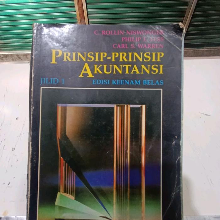 Buku Prinsip Prinsip Akuntansi Edisi 16 Jilid 1 - C.   Collin Niswonger ( Original )