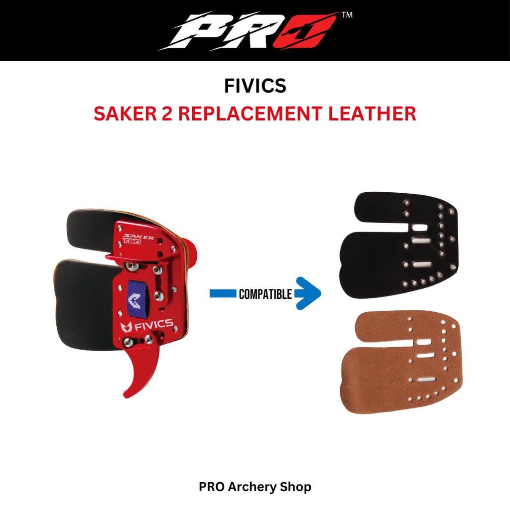 FIVICS SAKER 2 REPLACEMENT FACE  CORDOVAN & BACK ORIGINAL FIVICS | SPARE PART KULIT DEPAN BELAKANG F