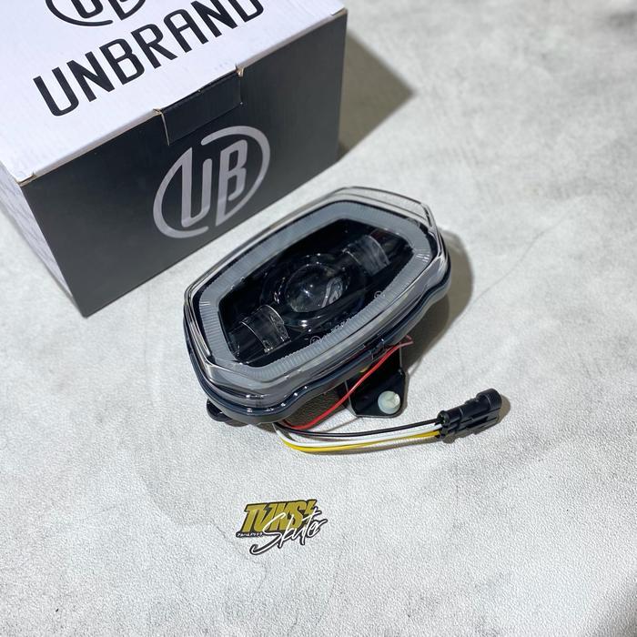 Headlamp LED Daymaker Unbrand Model M1 Original Vespa Sprint & S Facelift 125 150 3V IGET