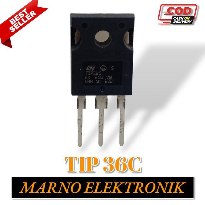 TRANSISTOR TR TIP36C TIP 36C TIP36 TIP 36 ASLI ORIGINAL ORI sperpart
