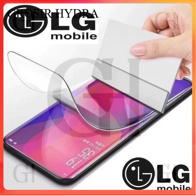 BIG  Anti Gores hydrogel (Layar) LG V60 ThinQ V50 ThinQ 5G V50s V40 V30 V35 ThinQ V20 V10 Velvet 5G