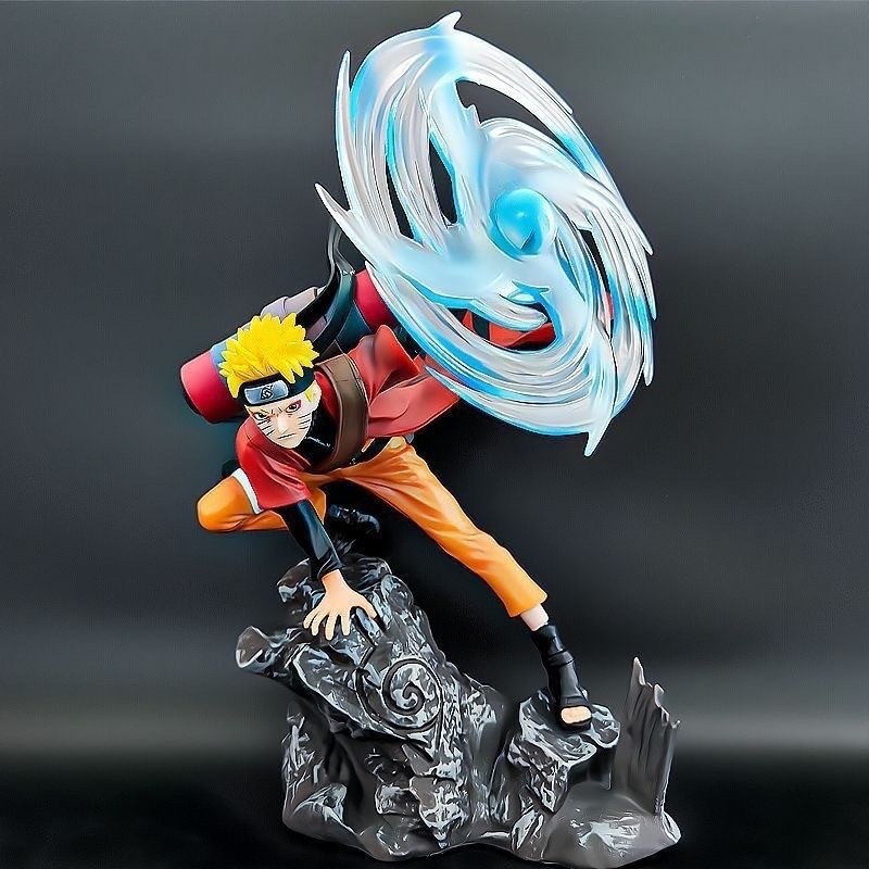 Hot Naruto Shippuden GK Anime Figure Uzumaki Naruto  Action Figures 36cm Model Desktop Collection Do