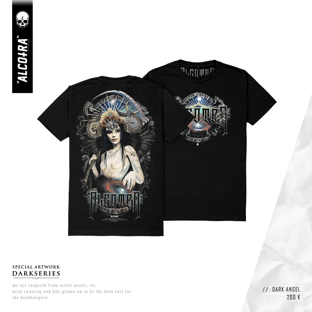 ALCOTRA BALI TS DARK ANGEL / TSHIRT ALCOTRA / KAOS ALCOTRA