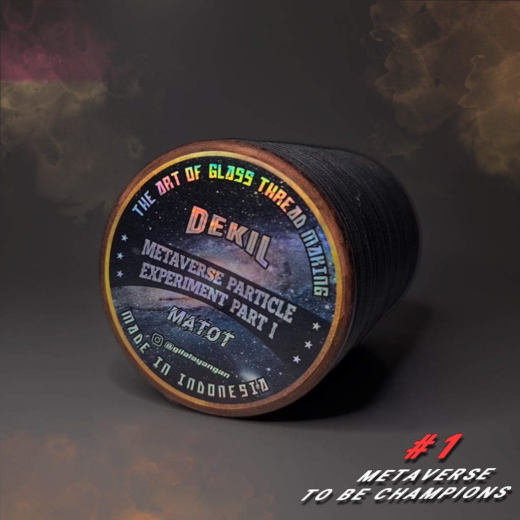 Matot/Senar mati/Gelasan Klos Kayu Metaverse Particle MP Dekil 6000 & 2000 Yard