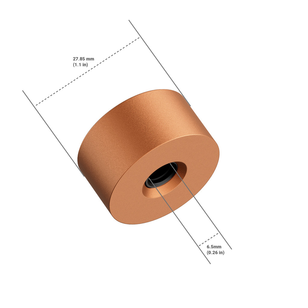 Replaceable Orange Volume Knob For Fosi Auo V3 & ZA3 Amplifier