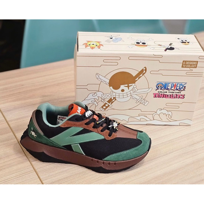 [READY STOCK] SEPATU KANKY X ONE PIECE edisi ZORO 39