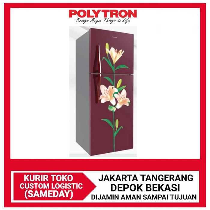 KULKAS POLYTRON PRB 217 LEMARI ES 2 PINTU PRB217 PRB 217