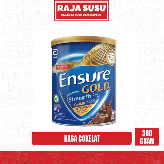 ENSURE GOLD COKELAT 380GR - RAJA SUSU
