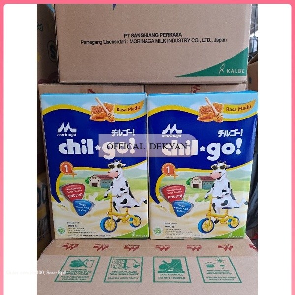 Offical_Dekyan Chilgo Powder 1+ & 3+ Madu/Vanila 950Gr/660 Gr