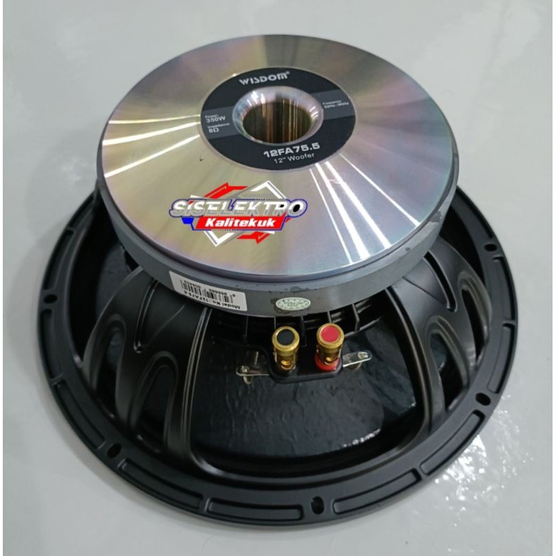 speaker 12 inch wisdom 12fa75.5 wisdom 12fa755