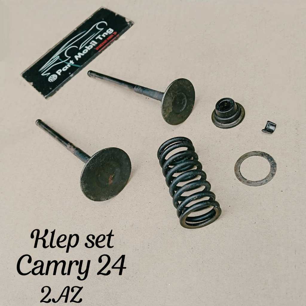 Valve Klep IN / Valve Klep EX / Per Klep / Topi Klep / Ring Tatakan Klep / Topi Klep / Kuku Klep / B