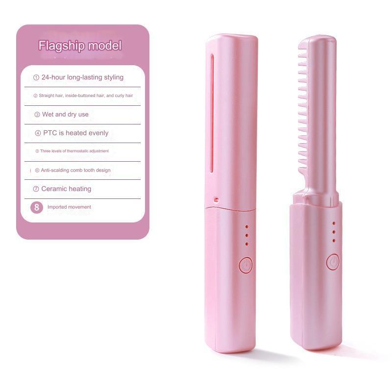 Domestic Portable Hair Straightener Hair Straightener Comb Professional Hair Straightener