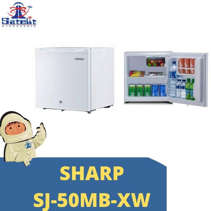 Sharp Kulkas Mini Portable SJ-50MB-XW