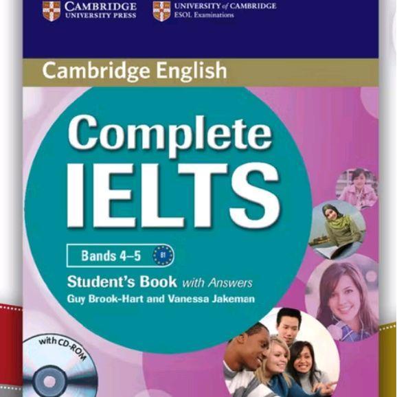 BUKU CAMBRIDGE ENGLISH COMPLETE IELTS bands 4-5 students book