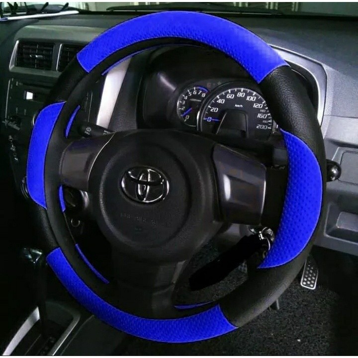 cover stir mobil calya bahan karet sarung stir calya