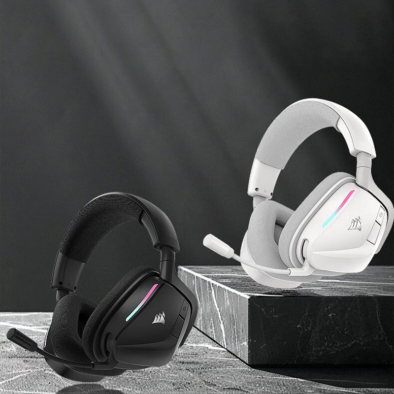 NEW USCORSAIR VOID WIRELESS V2 Three Mode Wireless Headset Gaming Headphones Dolby Atmos RGB Light M