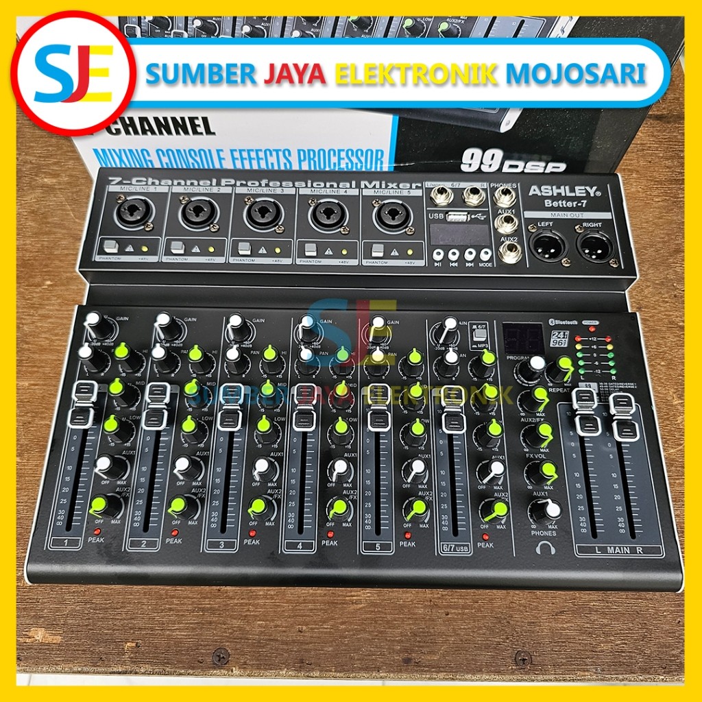 Mixer Ashley Better 7 - Mixer Audio Ashley Better 7