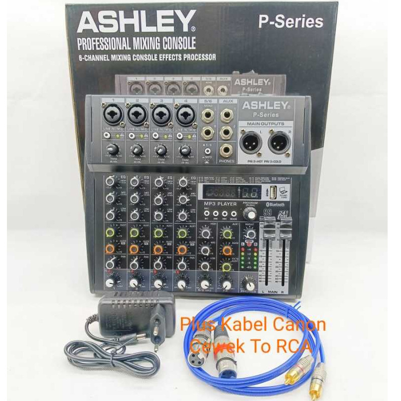 Mixer Audio Ashley P-Series 6 Chanel 99 DSP Original Ashley