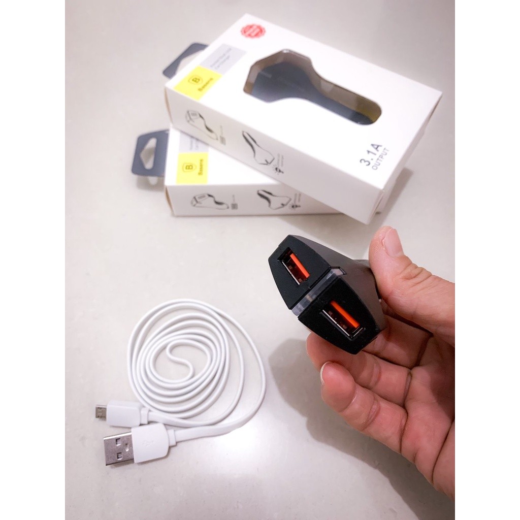 Car Charger HP Cas HP Mobil Charger Mobil Charging New