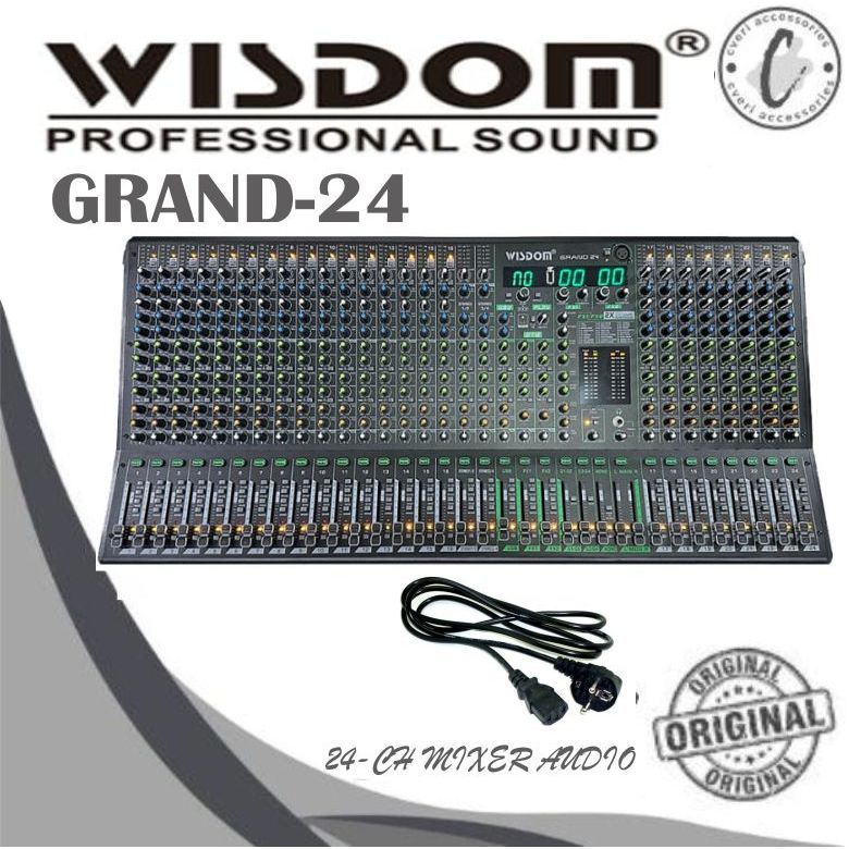 Mixer Wisdom Grand-24  24-Channel Mixer Audio Wisdom Grand24 Professional Mixer Audio