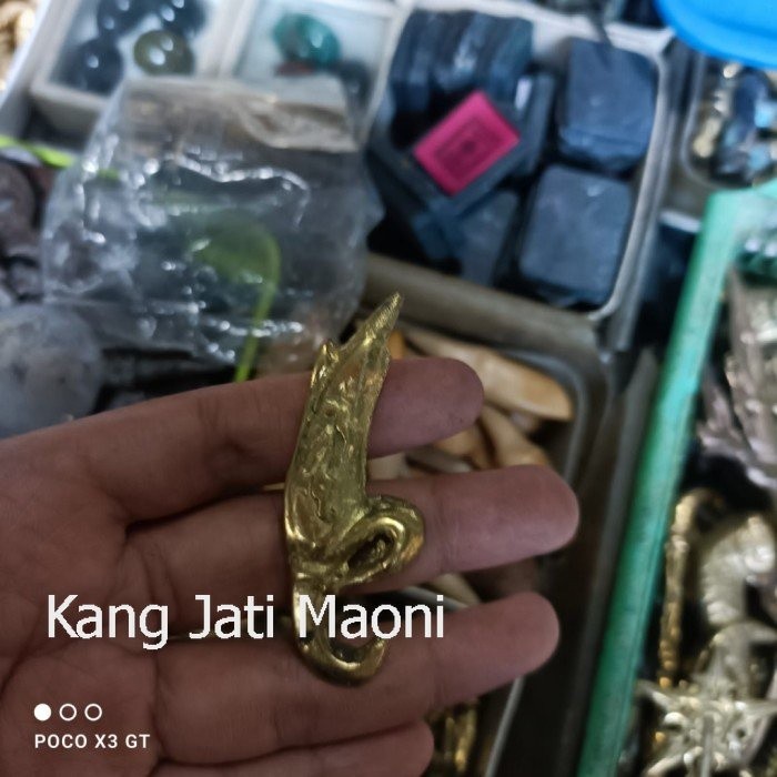 pusaka kembang kantil full kuningan Asli Paling Mewah GF544