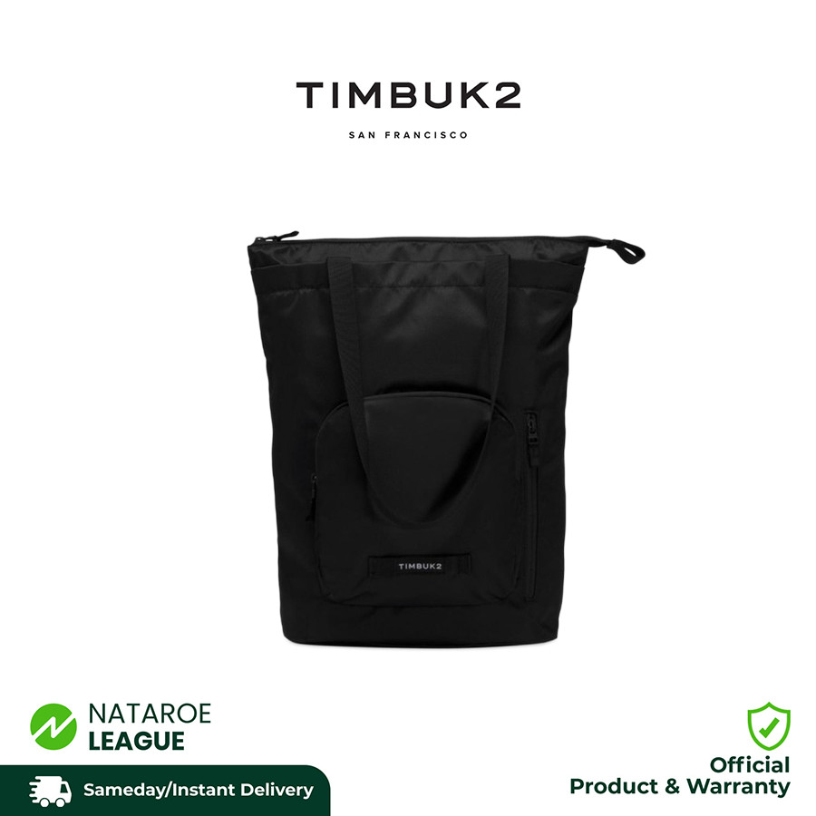 TIMBUK2 Os Vapor Convertible Tote Backpack Black