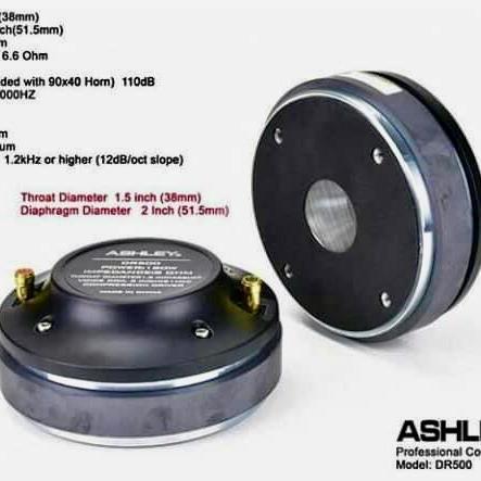 Driver Twitter Ashley DR500 & DR500s Coil 2 inc