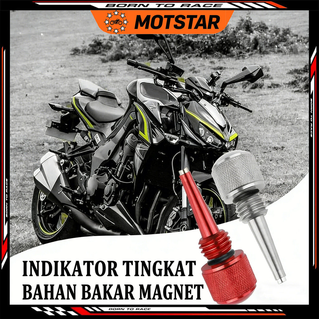 MOTSTAR dipstick oli motor tutup oli mesin baut tutup oli tutup oli CNC oil dipstick