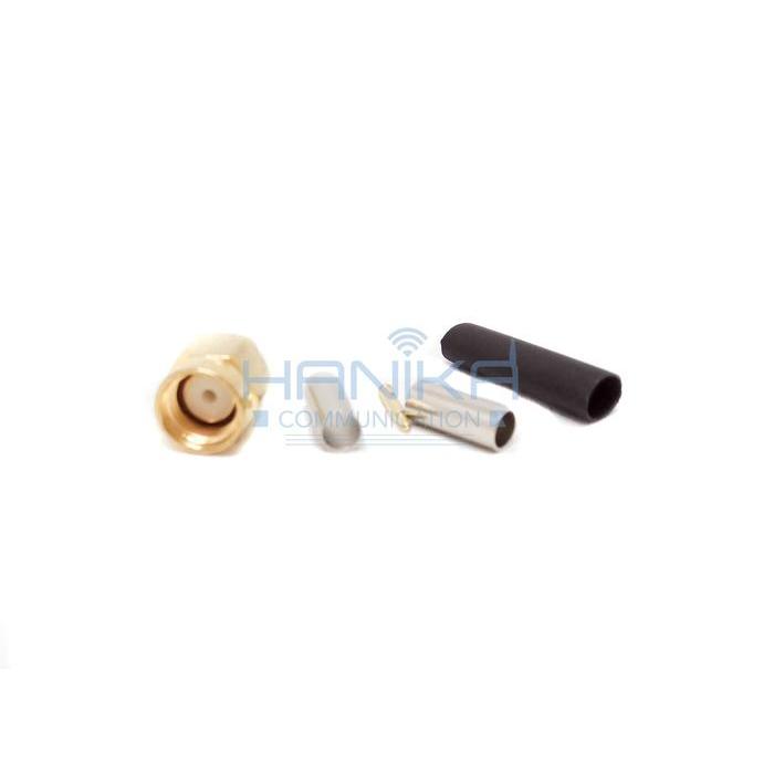 Konektor RG-174 to SMA Male Connector Kabel RG174 ke Antena HT Cowo