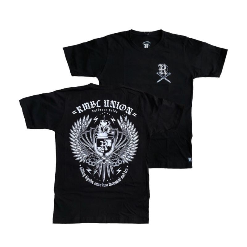 (HOT)  RMBL Kaos Weapon Black Katun S-2XL