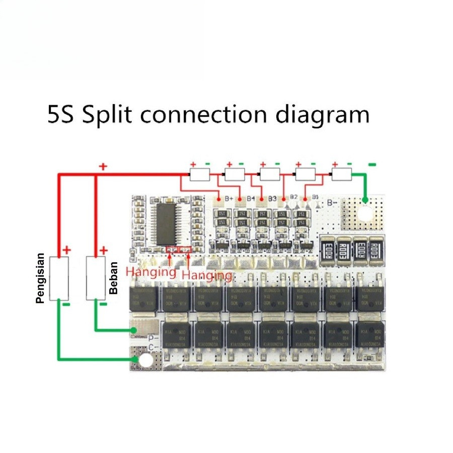 BMS 3S 4S 5S 100A Balance Charge Battery Protection Board Best Seller