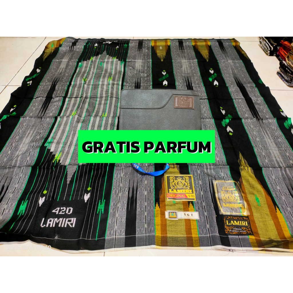 COD Sarung Lamiri SGT Sutra 50% S90