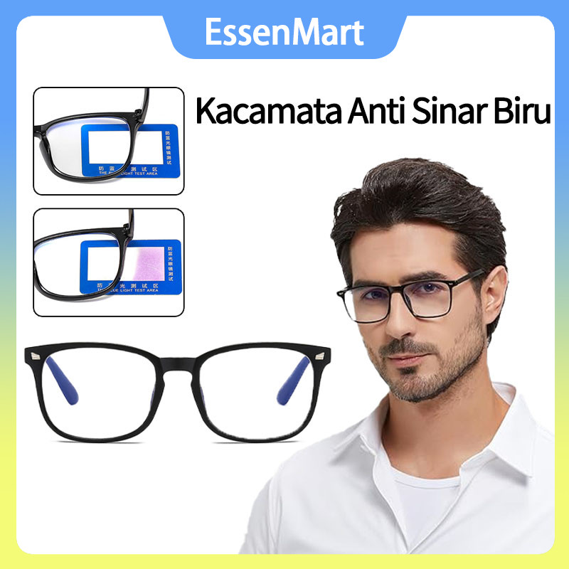 Frame Kacamata / Kacamata Oval Bulat Anti Radiasi Blueray / Anti Radiasi Uv Oval Bulat Pria