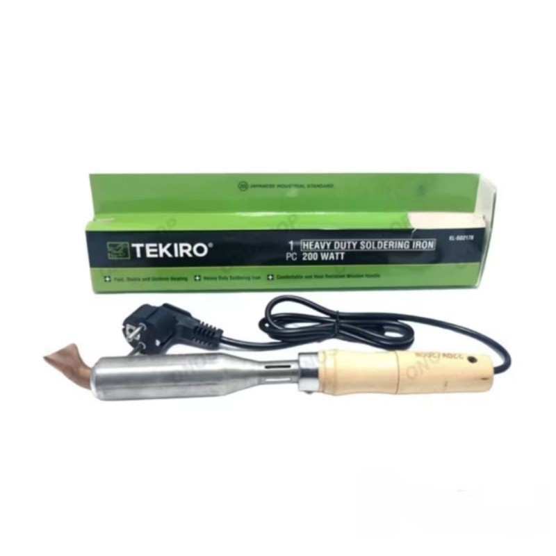(QU.SH) TEKIRO soldering iron 40/60/100/200/300/500 WATT (HARGA PER BIJI) solder listrik ORIGINAL
