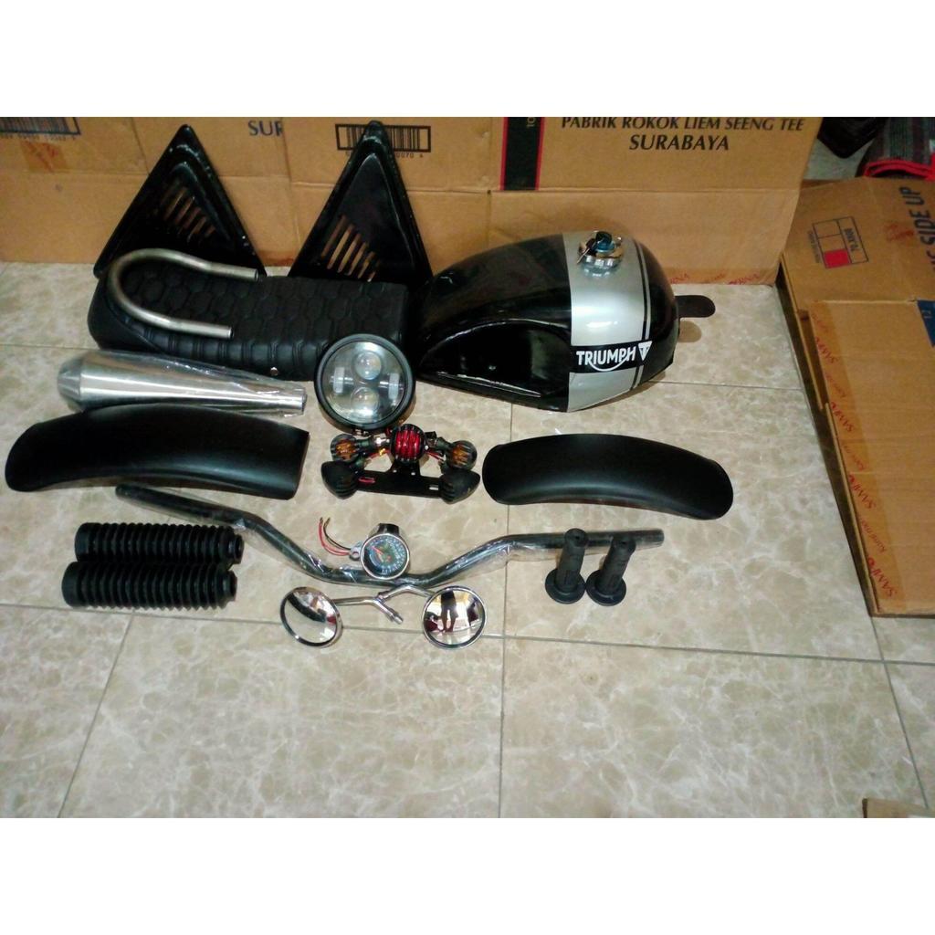 [GM] PAKET MOTOR CUSTOM JAPSTYLE FUL SET PNP VIXION NEW & VIXION OLD MOTOR CUSTOM Paket Tangki Motor